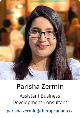 Meet Parisha of Therap Canada to learn more