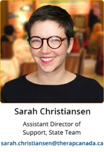 Meet Sarah of Therap Canada to learn more